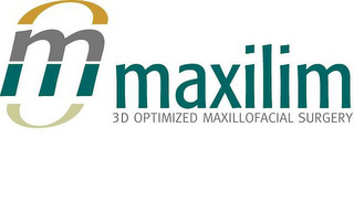 M MAXILIM 3D OPTIMIZED MAXILLOFACIAL SURGERY logo