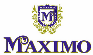 M MAXIMO AUTENTICO ITALIANO MAXIMO logo