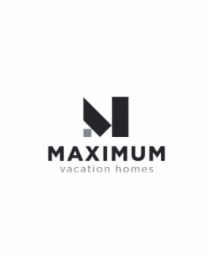 M MAXIMUM VACATION HOMES logo