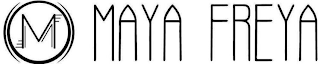 M MAYA FREYA logo
