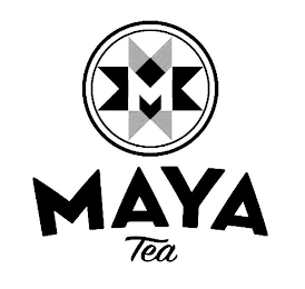 M MAYA TEA logo