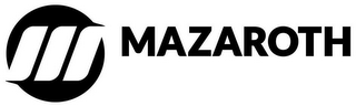M MAZAROTH logo