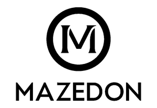 M MAZEDON logo