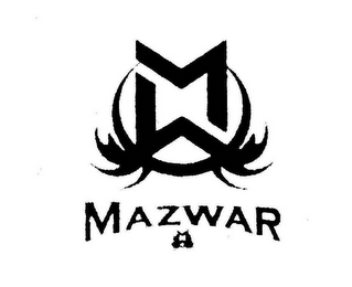 M MAZWAR logo