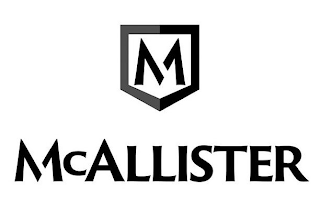 M MCALLISTER logo