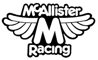 M MCALLISTER RACING logo