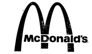 M MCDONALD'S logo