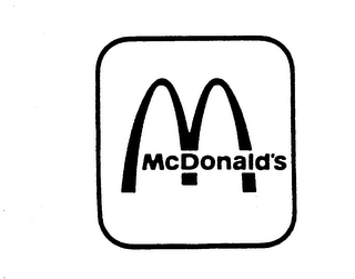M MCDONALD'S logo