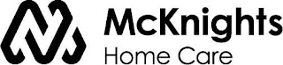 M MCKNIGHTS HOME CARE logo