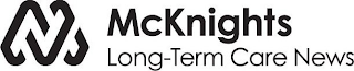 M MCKNIGHTS LONG-TERM CARE NEWS logo