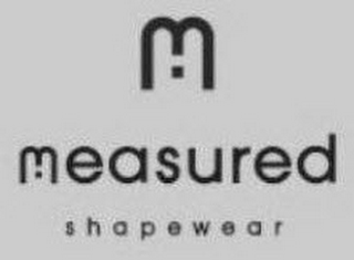 M MEASURED SHAPEWEAR logo