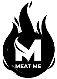 M MEAT ME logo