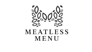 M MEATLESS MENU logo