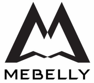 M MEBELLY logo