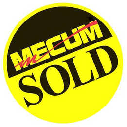 M MECUM SOLD logo