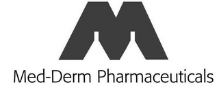 M MED-DERM PHARMACEUTICALS logo