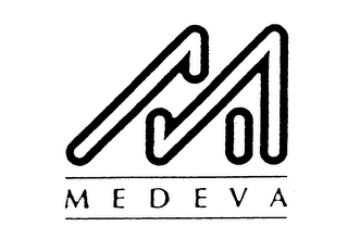 M MEDEVA logo