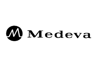 M MEDEVA logo