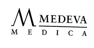 M MEDEVA MEDICA logo