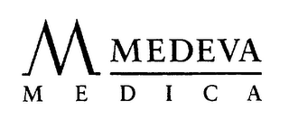 M MEDEVA MEDICA logo