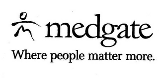 M MEDGATE WHERE PEOPLE MATTER MORE.