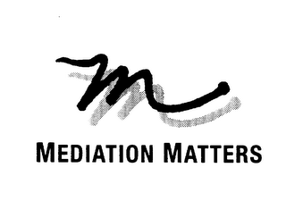 M MEDIATION MATTERS logo