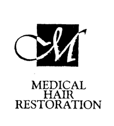 M MEDICAL HAIR RESTORATION logo
