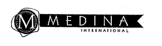 M MEDINA INTERNATIONAL logo