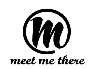 M MEET ME THERE logo