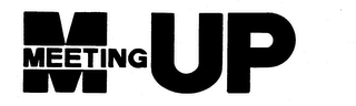M MEETING UP logo