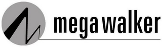 M MEGA WALKER logo
