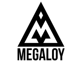 M MEGALOY logo