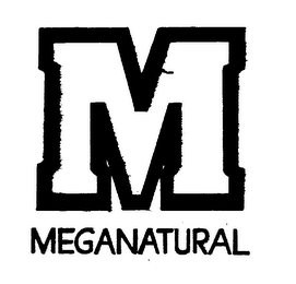 M MEGANATURAL logo