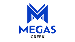 M MEGAS GREEK logo