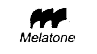 M MELATONE logo