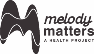 M MELODY MATTERS A HEALTH PROJECT logo