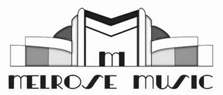 M MELROSE MUSIC logo