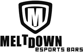 M MELTDOWN ESPORTS BARS logo