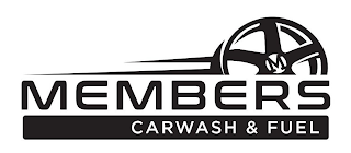 M MEMBERS CARWASH & FUEL logo