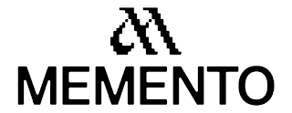M MEMENTO logo