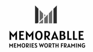 M MEMORABLLE MEMORIES WORTH FRAMING logo