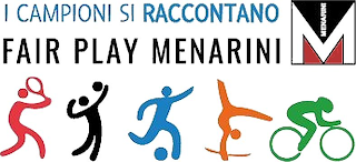 M MENARINI I CAMPIONI SI RACCONTANO FAIR PLAY MENARINI logo