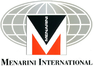 M MENARINI INTERNATIONAL logo
