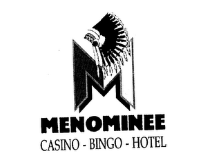 M MENOMINEE CASIO-BINGO-HOTEL logo