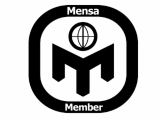 M MENSA MEMBER logo