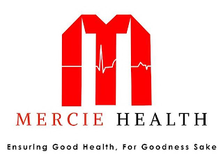 M MERCIE HEALTH ENSURING GOOD HEALTH, FOR GOODNESS SAKE logo