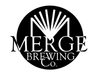 M MERGE BREWING CO. logo