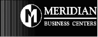 M MERIDIAN BUSINESS CENTERS logo