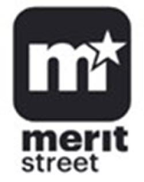 M MERIT STREET logo