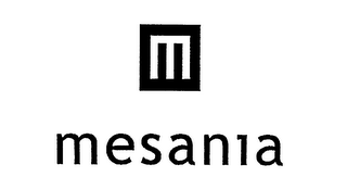 M MESANIA logo